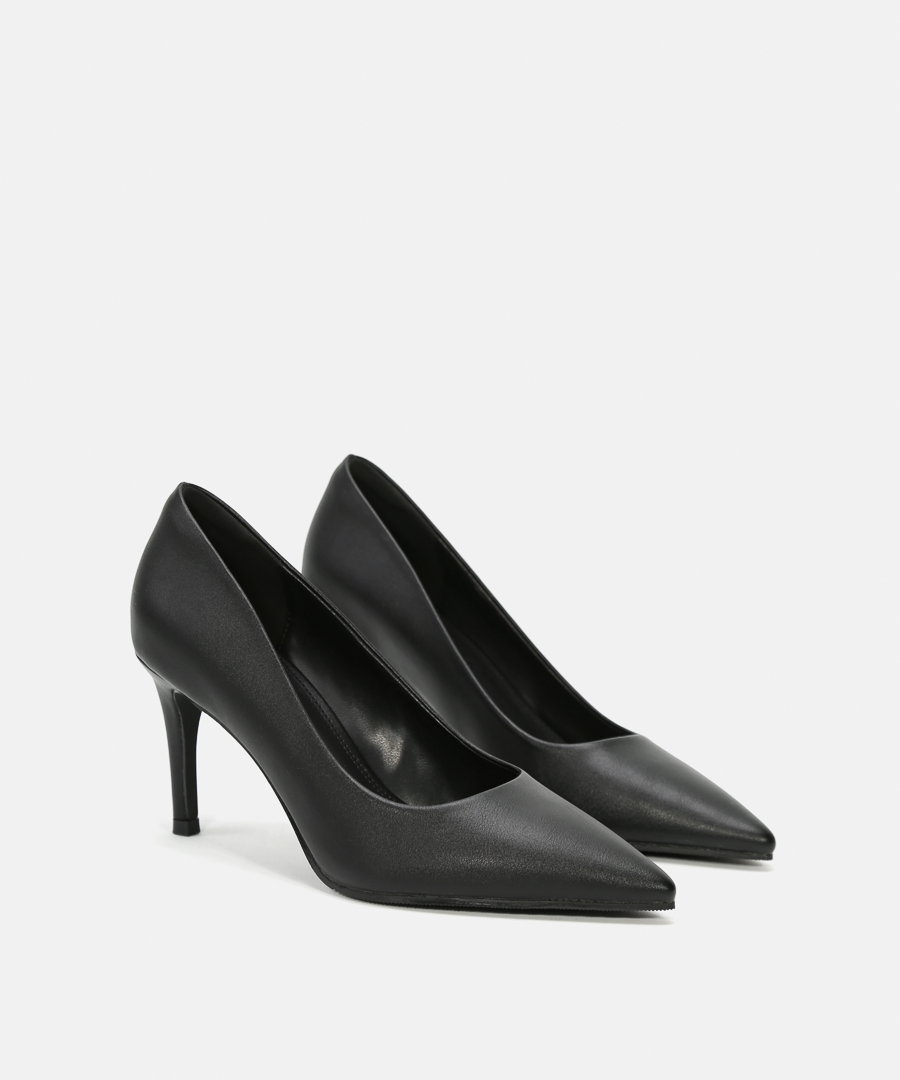 Sapatos salón salto fino image number null